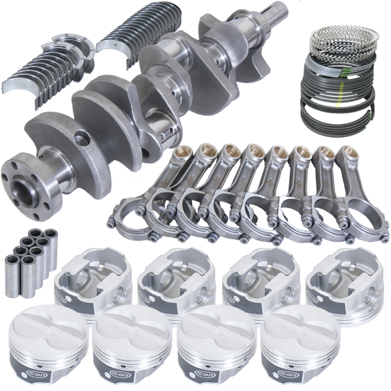 Eagle Ford 289/302 3.250in Crank 5.400in I-Beam Rod -11cc Flat Top 4.060in Pistons Rotating Assembly Rotating Assemblies Eagle