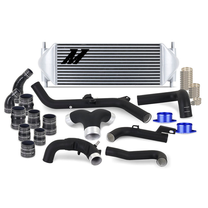 Mishimoto 21+ Bronco 2.7 Stock Location INT Kit MWBK Pipes SL Cooler Intercooler Kits Mishimoto