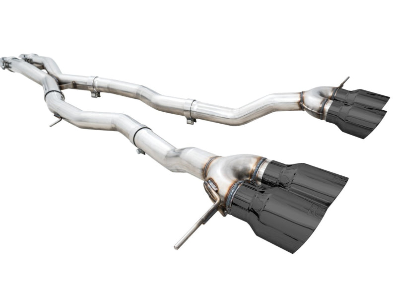 AWE Tuning Track Edition Cat-Back Exhaust for BMW G8X M3/M4 - Diamond Black Tips Catback AWE Tuning