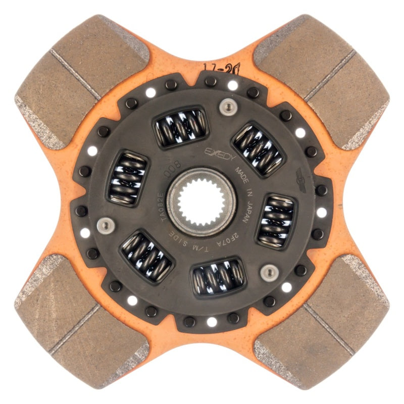 Exedy 2004-2011 Subaru WRX STI H4 Stage 2 Cerametallic 4 Puck Disc Fits 15951HDP4 Clutch Discs Exedy