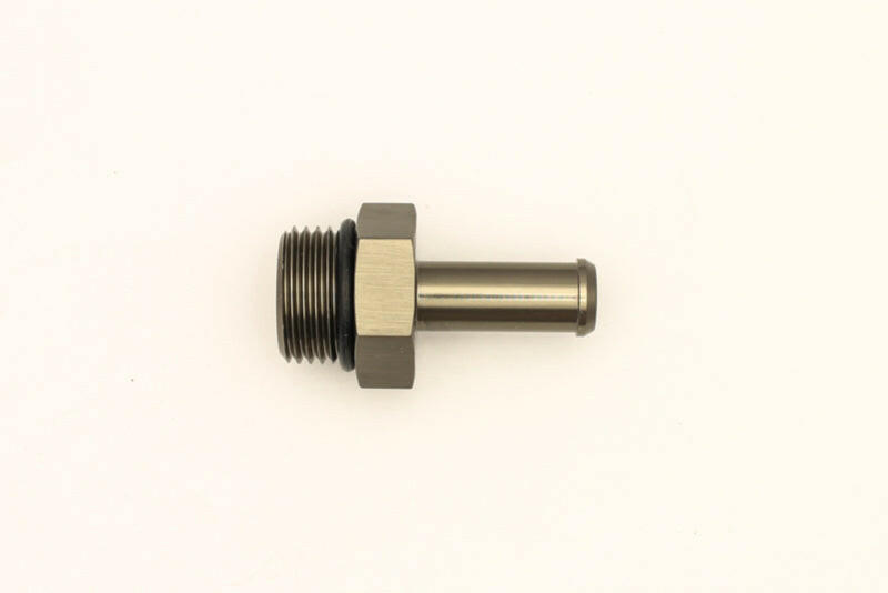 DeatschWerks 8AN ORB Male to 3/8in Barb Fitting (Single Barb - Incl O-Ring) Fittings DeatschWerks