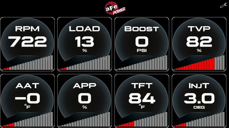 aFe AGD Advanced Gauge Display Digital 5.5in Monitor 08-18 Dodge/RAM/Ford/GM Diesel Trucks Gauges aFe
