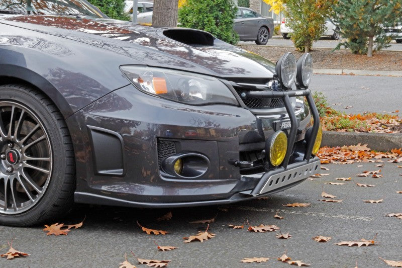 PERRIN 08-14 Subaru WRX & STI / 08-11 Impreza / 05-09 Legacy Tow Hook Kit (Front) - Flat Black Tow Hooks Perrin Performance