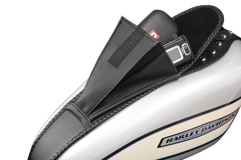 Mustang 04-21 Harley Sportster Tank Bib - Black Tank Bibs Mustang Motorcycle