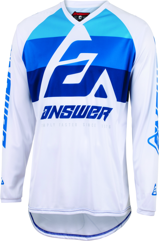 Answer 23 Syncron CC Jersey Blue/White Youth - Large Jerseys Answer