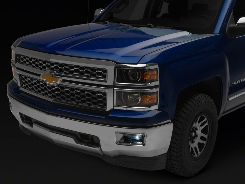 Raxiom 07-13 Chevrolet Silverado 1500 07-15 GMC Sierra 1500 Axial Series LED Fog Lights Headlights Raxiom