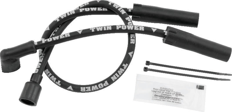 Twin Power Ignition 86-03 XL Except XL 1200S Wire Set Black Spark Plug Wire Sets TwinPower