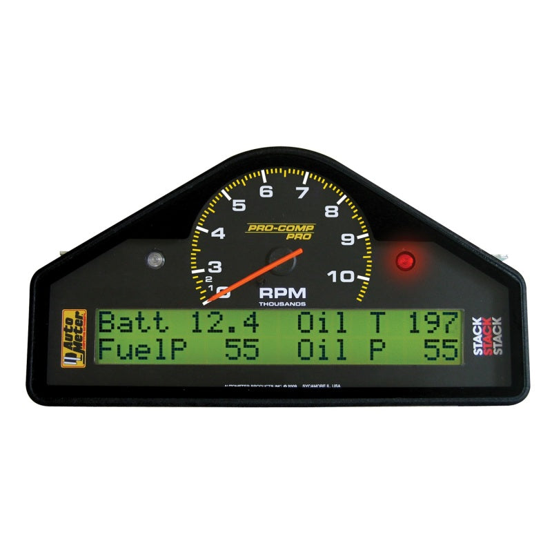 Autometer Pro-Comp Race Dash Display 0-3-10.5K RPM / MPH / FUELP / OILP / OILT / WTMP / VOLT Gauges AutoMeter