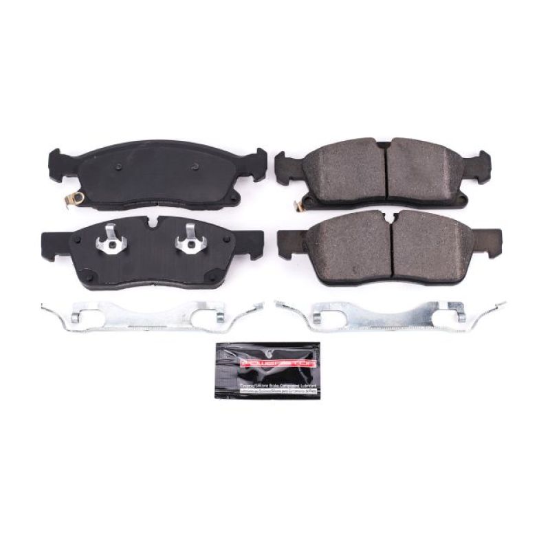 Power Stop 2017 Dodge Durango Front Z23 Evolution Sport Brake Pads w/Hardware Brake Pads - Performance PowerStop