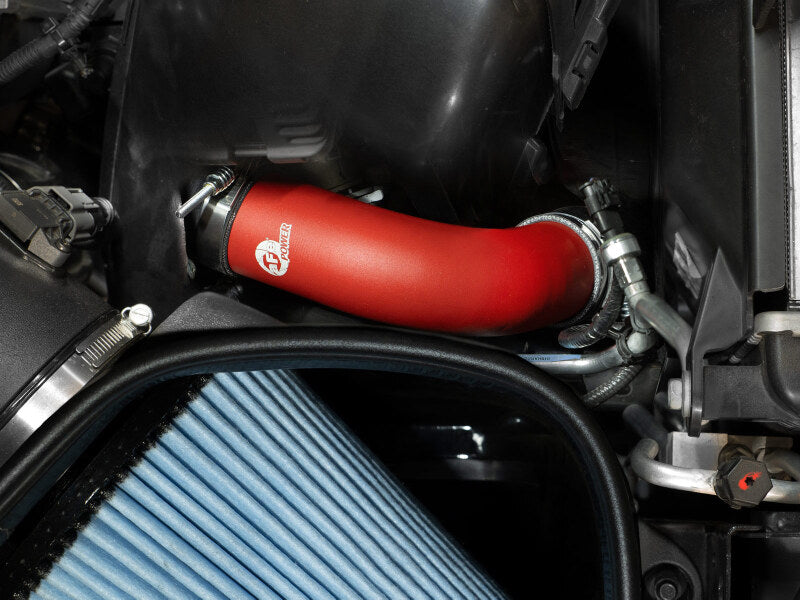 aFe BladeRunner 3in & 3-1/2in AL Hot and Cold Charge Pipe Kit Red RAM Diesel Trucks 25-26 L6-6.7L Intercoolers aFe