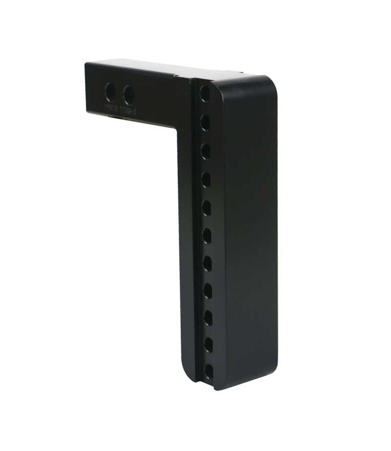 Weigh Safe Drawbar Only 8in Drop & 2in Shank - Black Cerakote Hitch Ball Mounts Weigh Safe