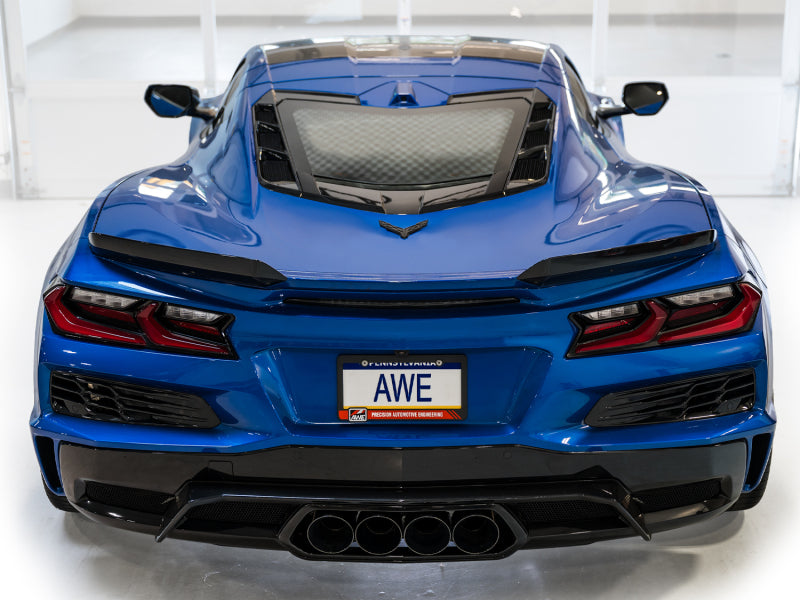 AWE 2023 C8 Corvette Z06 SwitchPath Cat-Back Exhaust - Diamond Black Tips Catback AWE Tuning
