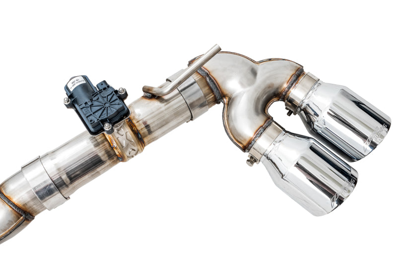 AWE Tuning Mk7 Golf R SwitchPath Exhaust w/Chrome Silver Tips 102mm Catback AWE Tuning