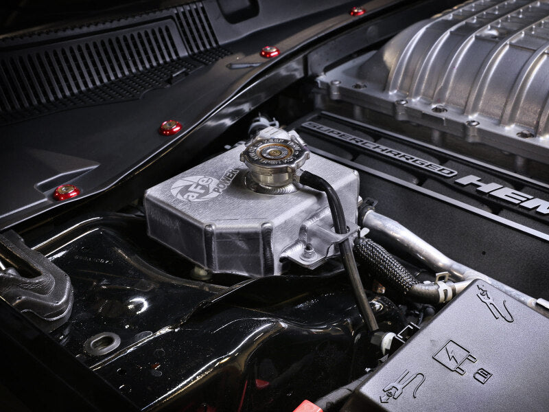 aFe 15-23 Dodge Challenger BladeRunner GT Series Supercharger Coolant Expansion Tank Headers & Manifolds aFe