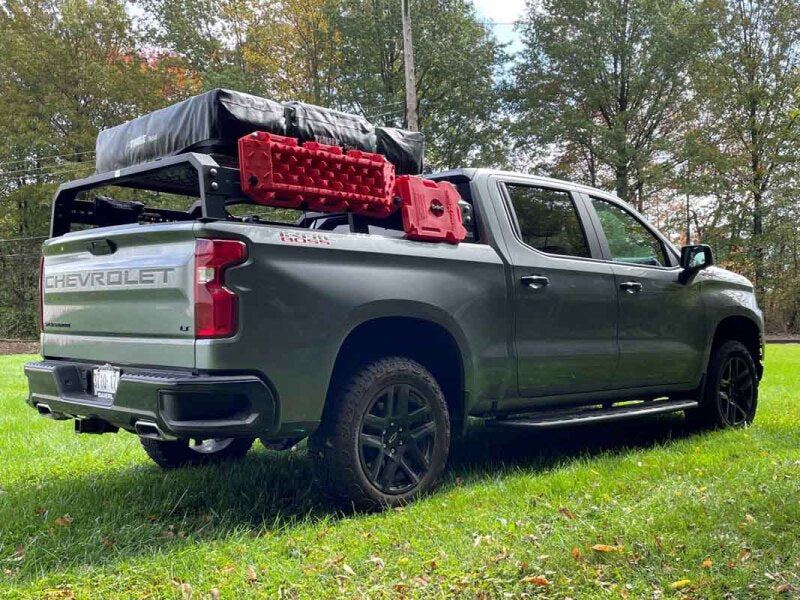 Fishbone Offroad 88-22 Chevy/GMC 74In Tackle Rack Long Bed Bed Racks Fishbone Offroad