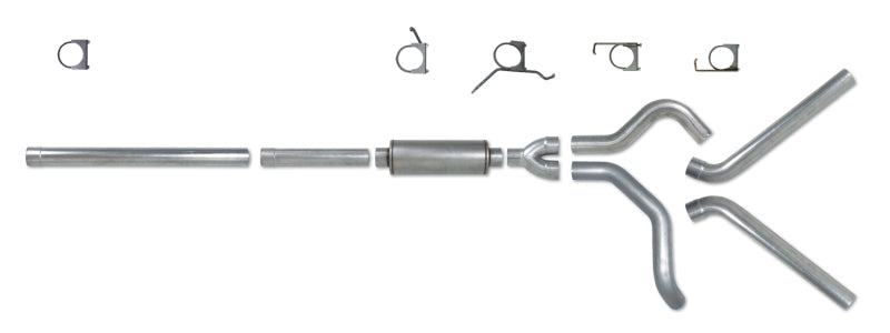 Diamond Eye KIT 4in Catback DUAL SS: 2004.5-2007.5 DODGE CUMMINS 600 Catback Diamond Eye Performance