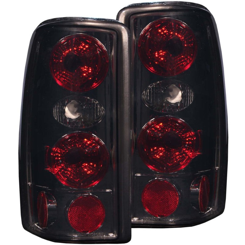 ANZO 2000-2006 Chevrolet Suburban Taillights Smoke Tail Lights ANZO
