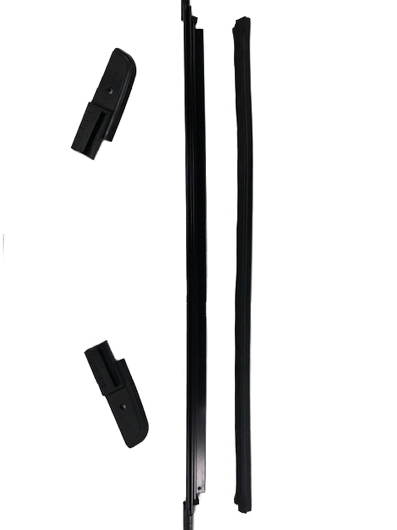 Rampage 2018+ Jeep Wrangler JL (2 & 4 Door) Soft Top Tailgate Bar - Black Soft Tops Rampage