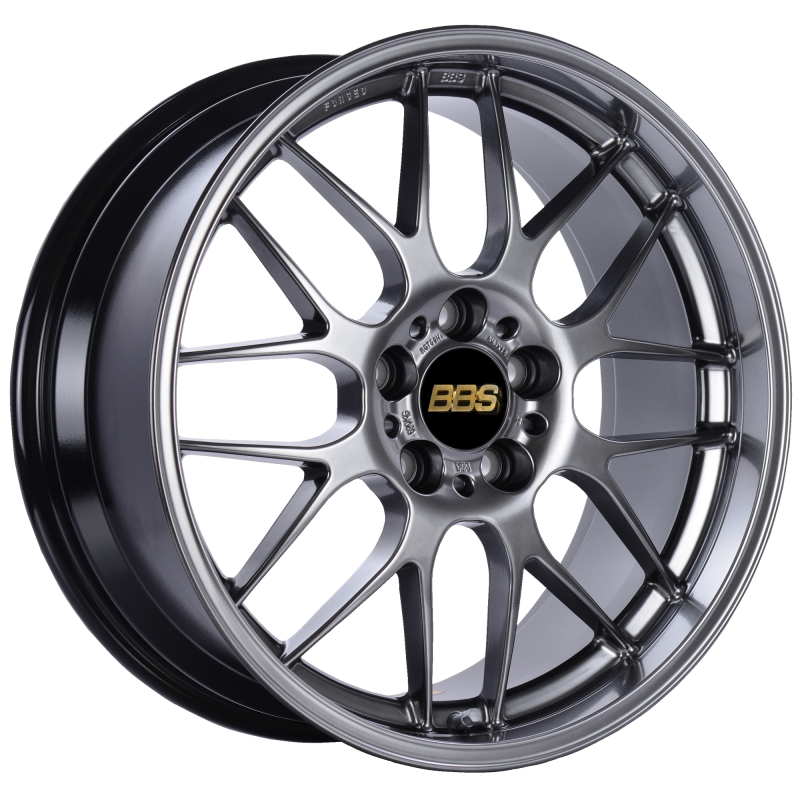 BBS RG-R 19x9 5x120 ET20 Diamond Black Wheel -82mm PFS/Clip Required Wheels - Forged BBS
