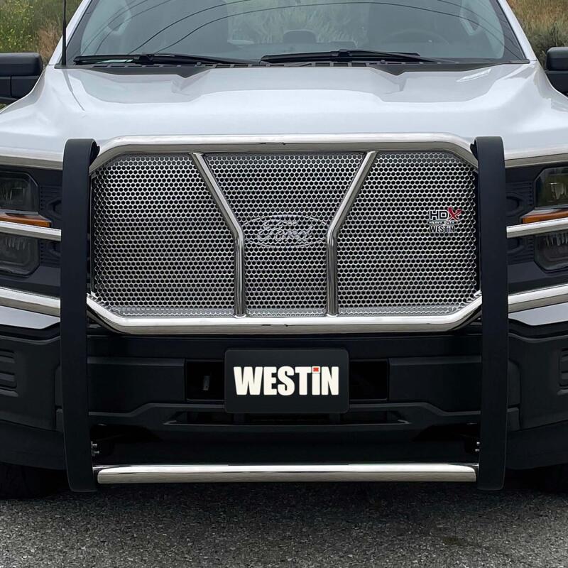 Westin 21-22 Ford F-150 (Excl. Raptor/Platinum) HDX Grille Guard - SS Grille Guards Westin