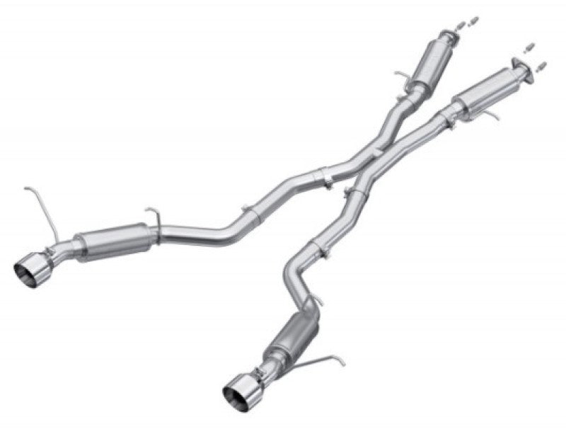 MBRP 2012+ Jeep Grand Cherokee SRT 6.4L 3in Dual Rear Exit Aluminized Catback Exhaust - T304 Tips Catback MBRP