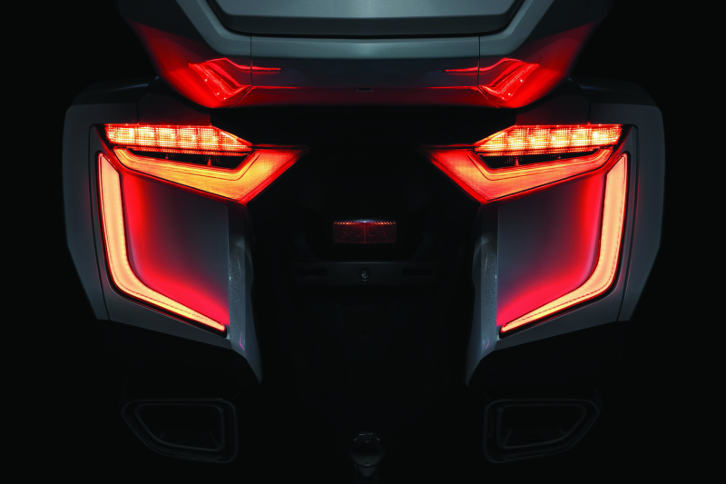 Kuryakyn Omni L.E.D. Rear Bag Accents 18 and up GL1800 Light Bars & Cubes Kuryakyn