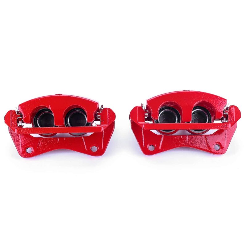 Power Stop 09-15 Honda Pilot Front Red Calipers w/Brackets - Pair Brake Calipers - Perf PowerStop