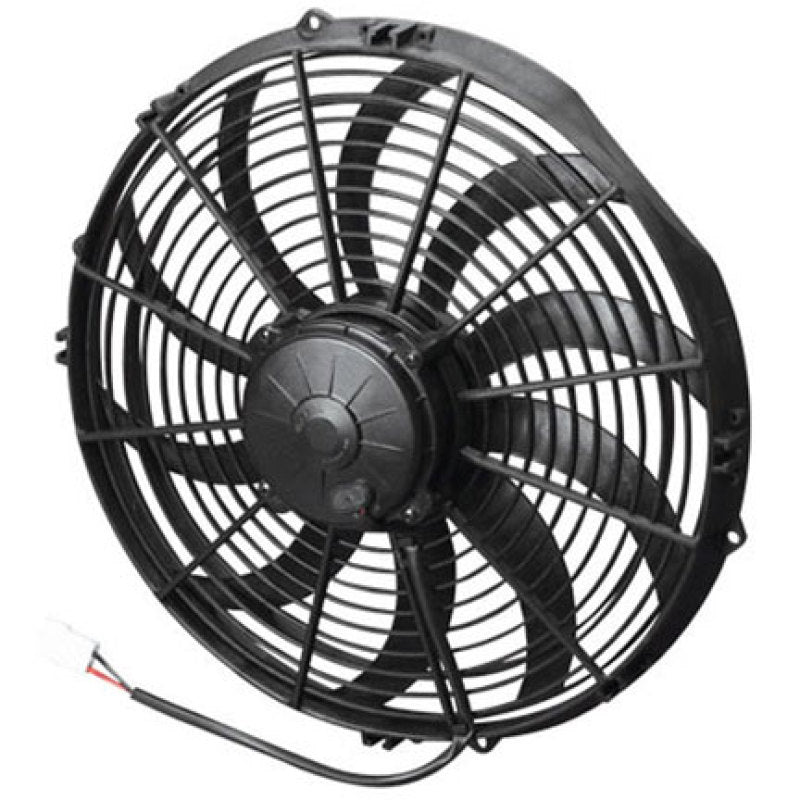 SPAL 1864 CFM 14in High Performance Fan - Pull/Curved (VA08-AP71/LL-53A) Fans & Shrouds SPAL