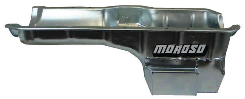Moroso Jeep 4.0L TJ/XJ/YJ Multi-Baffled 7.25qt Steel Oil Pan Oil Pans Moroso