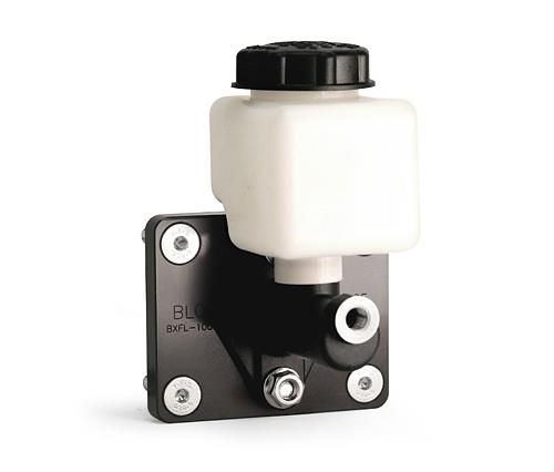 BLOX Racing Brake Booster Elimi-Plate - Silver Block Off Plates BLOX Racing