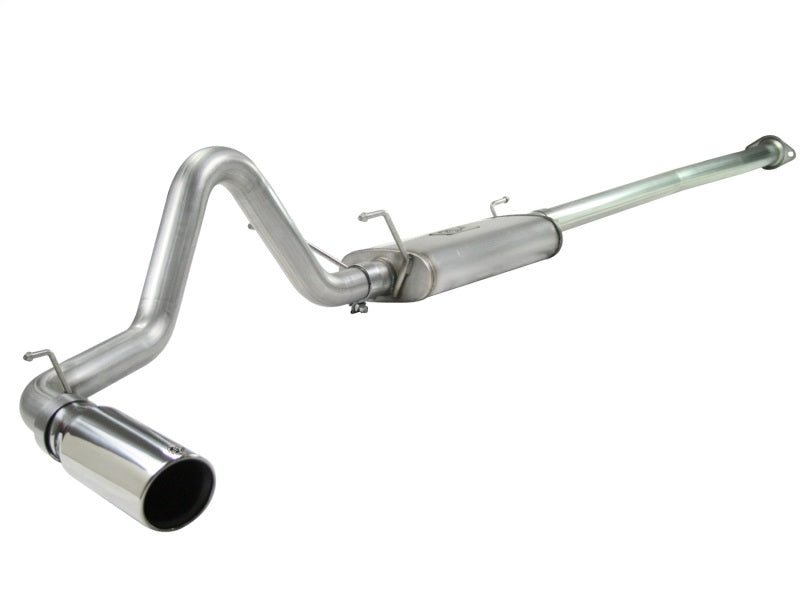 aFe MACH Force XP 2.5in Cat-Back SS Exhaust Syst w/Polished Tip Toyota Tacoma 13-14 4.0L Catback aFe