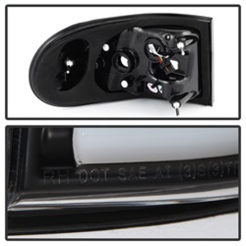 Spyder Toyota FJ Cruiser 07-13 Light Bar LED Tail Lights Black ALT-YD-TFJ07-LBLED-BK Tail Lights SPYDER