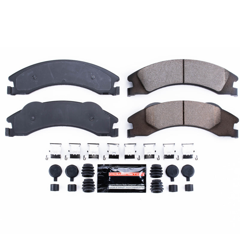 Power Stop 08-14 Ford E-150 Rear Z23 Evolution Sport Brake Pads w/Hardware Brake Pads - Performance PowerStop