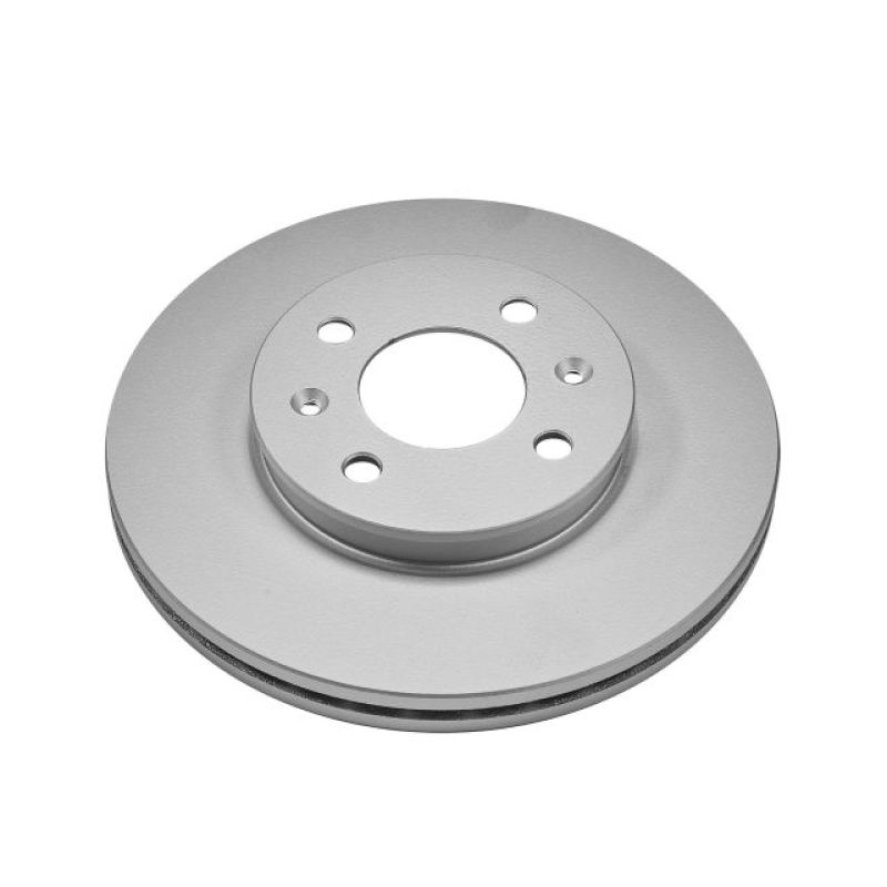 Power Stop 12-17 Hyundai Accent Front Evolution Geomet Coated Rotor Brake Rotors - OE - Cryo PowerStop