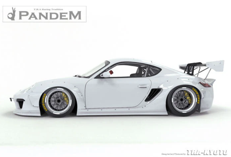 GReddy Pandem RB 09-12 Porsche Cayman V2 Side Skirts (Special Order) Side Skirts GReddy