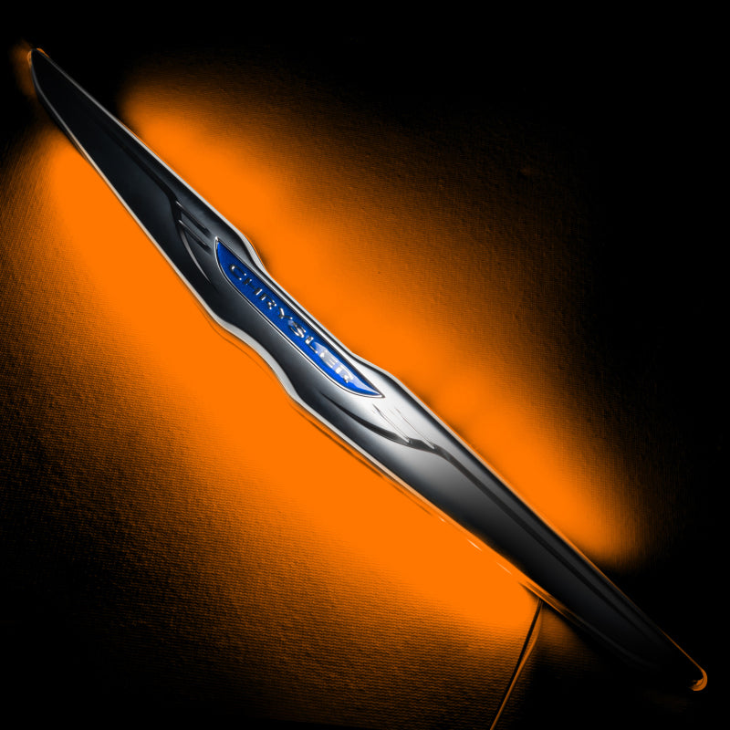 Oracle Chrysler Illuminated LED Sleek Wing - Amber Light Accessories and Wiring ORACLE Lighting