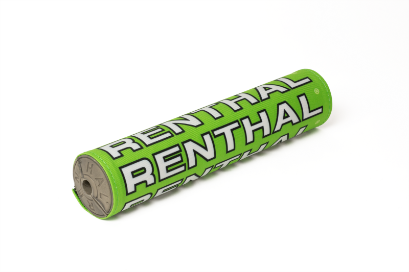 Renthal Vintage SX Pad - Green/ Black/ White Bar Pads Renthal