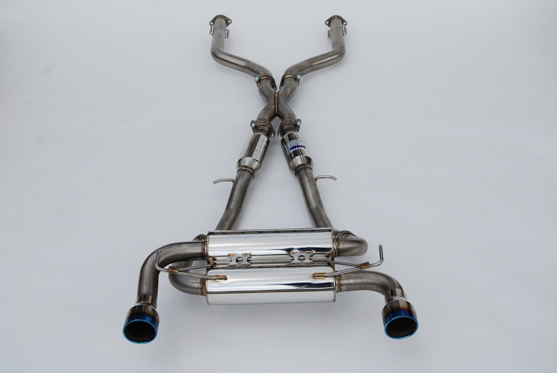 Invidia 2022+ Nissan Z 70mm Gemini Cat Back Exhaust - Rolled TI Tips Catback Invidia