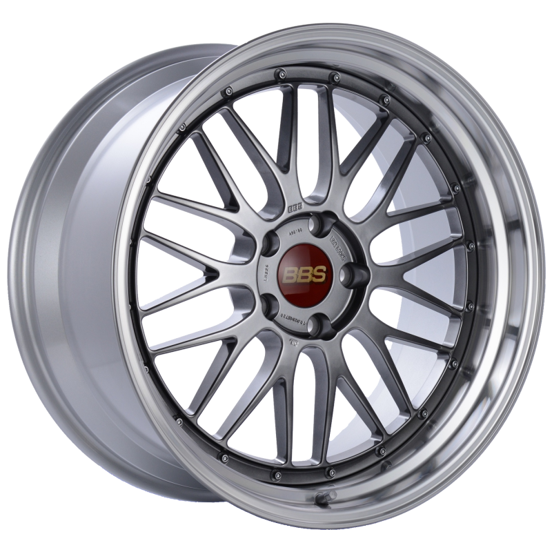 BBS LM 20x10 5x120 ET20 Diamond Black Center Diamond Cut Lip Wheel -82mm PFS/Clip Required Wheels - Forged BBS