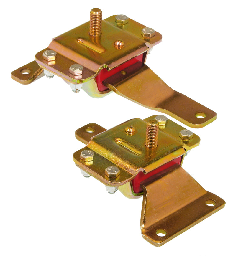 Prothane 96-04 Ford Mustang 4.6L Motor Mounts - Red Bushing Kits Prothane