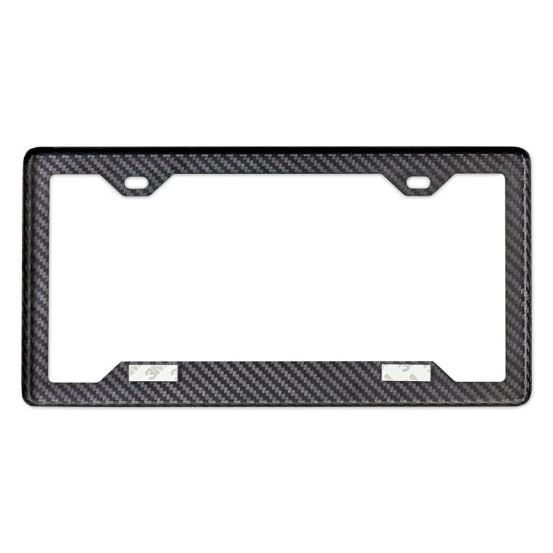 Mishimoto Carbon Fiber License Plate Frame - Matte Cargo Boxes & Bags Mishimoto