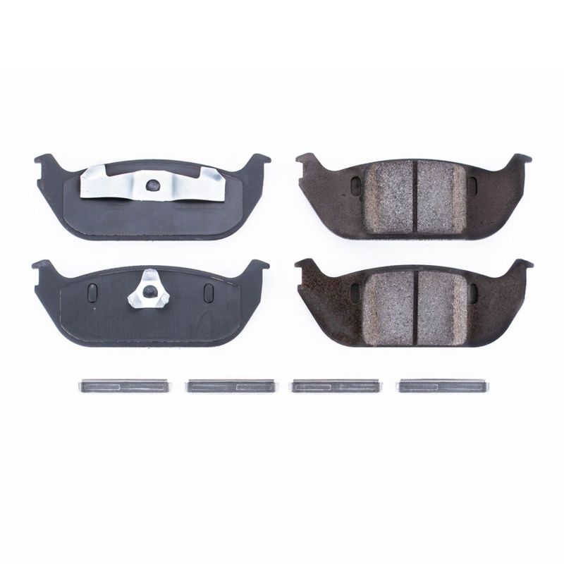Power Stop 03-05 Lincoln Aviator Rear Z17 Evolution Ceramic Brake Pads w/Hardware Brake Pads - OE PowerStop
