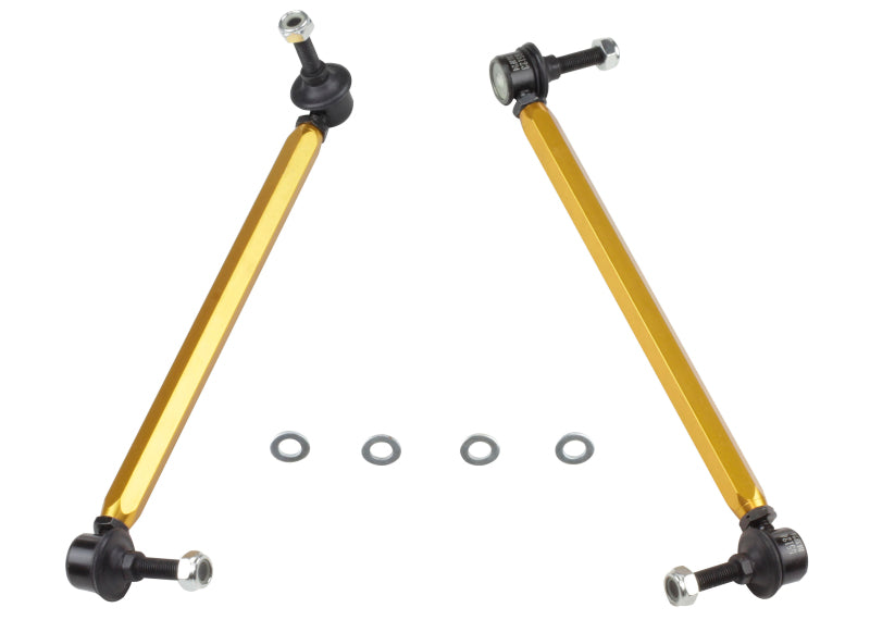 Whiteline 8/06-8/09 Pontiac G8 Front Sway Bar - Link Assembly H/D Adj Steel Ball Sway Bar Endlinks Whiteline