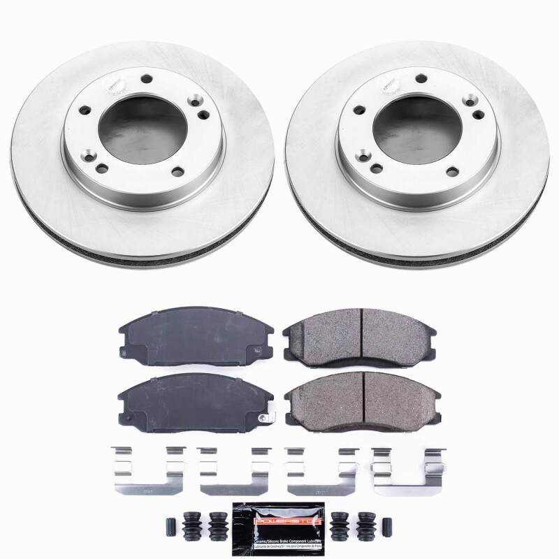 Power Stop 03-06 Kia Sorento Front Z23 Coated Brake Kit Brake Kits - Performance D&S PowerStop