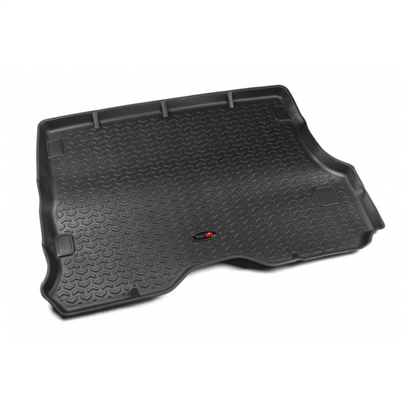 Rugged Ridge Floor Liner Cargo Black 1984-2001 Jeep Cherokee XJ Floor Mats - Rubber Rugged Ridge