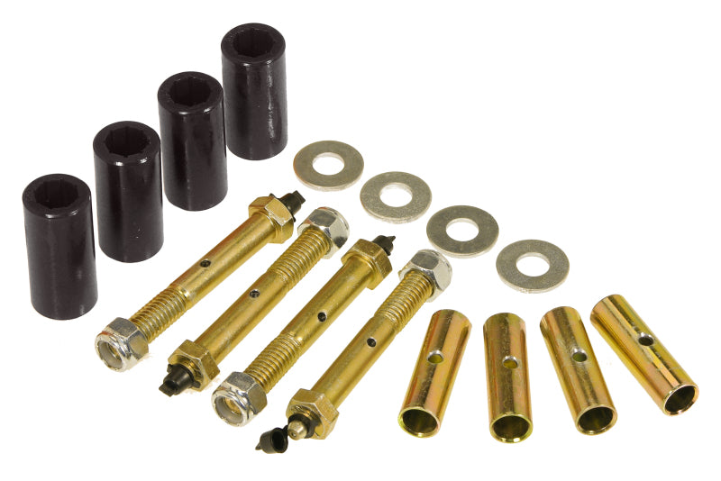 Prothane 55-75 Jeep CJ5/7 Front & Rear Main Spring Eye Bushings - Black Bushing Kits Prothane