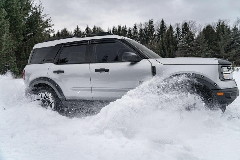 AVS 2021 Ford Bronco Sport Ventvisor Outside Mount Window Deflectors 4pc - Smoke Wind Deflectors AVS