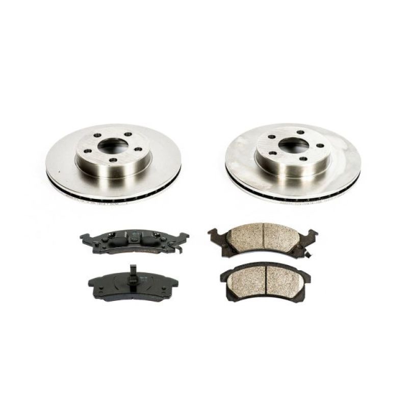 Power Stop 90-98 Buick Skylark Front Autospecialty Brake Kit Brake Kits - OE PowerStop