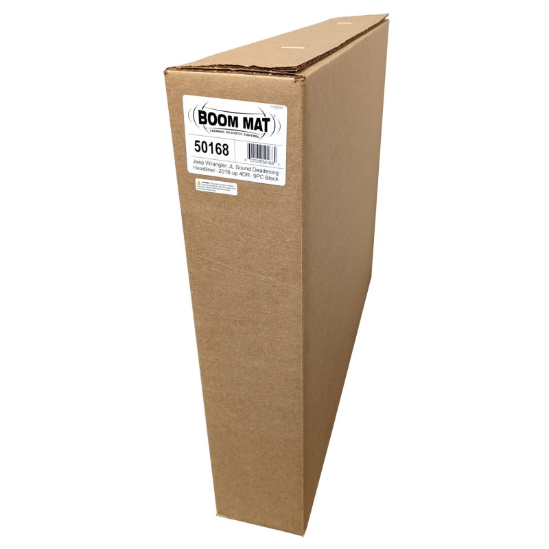 DEI 18-23 Jeep Wrangler JL 4-Door Boom Mat Headliner - 9 Piece - Black Hard Top Accessories DEI