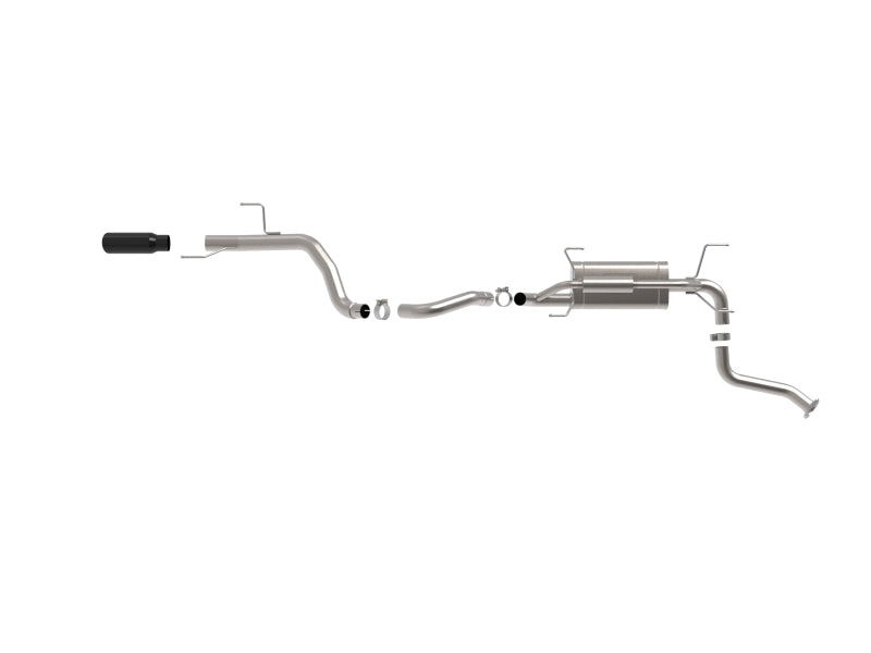 aFe 2025 Toyota 4-Runner 2.5in to 3in SS-304 Cat-Back Exhaust w/ Black Tip Catback aFe